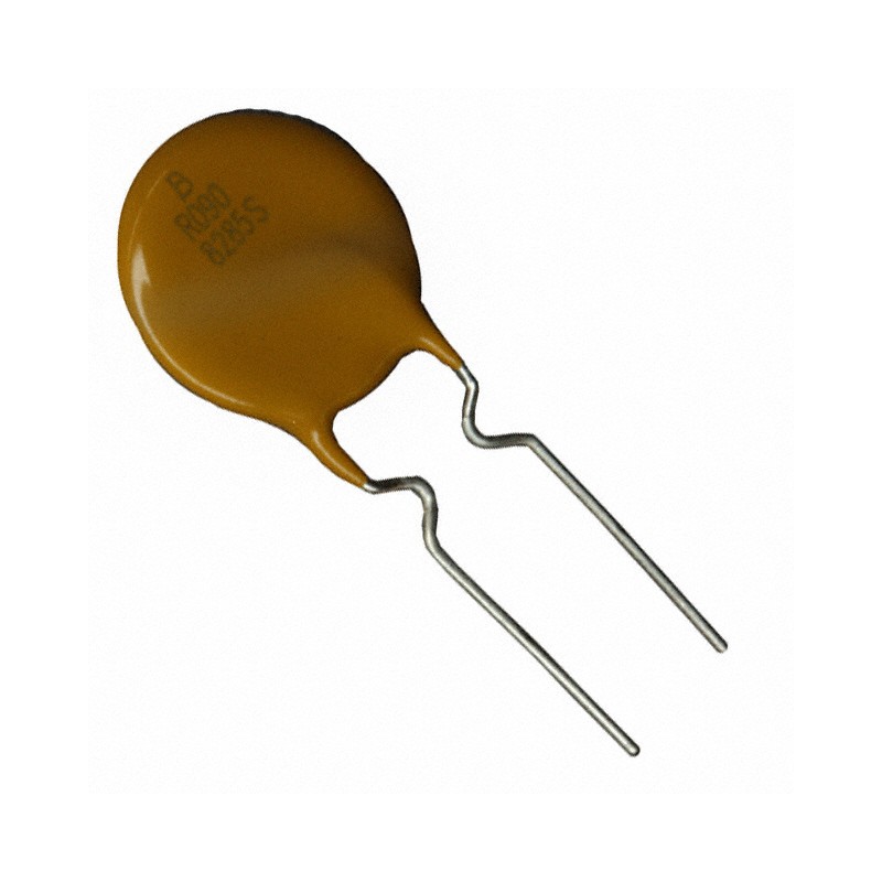 1 pcs : MF-R090-2 - PTC RESET FUSE 60V 900MA RADIAL