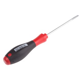 1 pcs - Wiha Slotted Screwdriver, 0.8 x 4 mm Tip, 100 mm Blade, 211 mm Overall