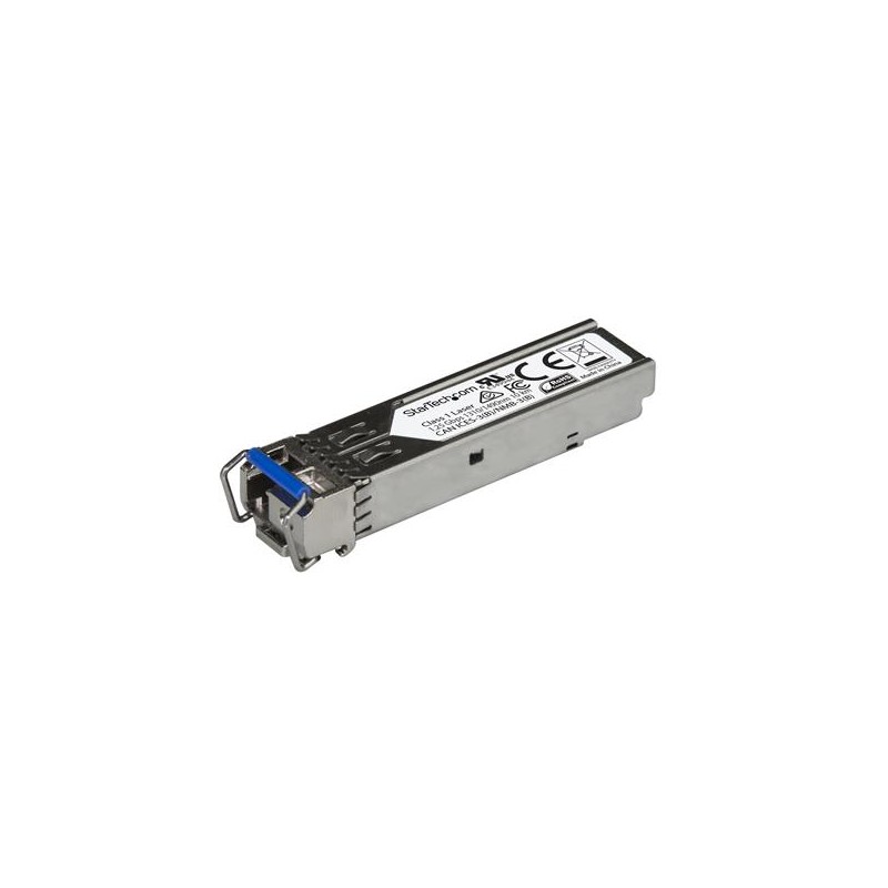 1 pcs - StarTech.com Juniper Compatible LC Single Mode SFP Transceiver Module, Full Duplex, 1000Mbit/s