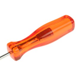 1 pcs - Facom Slotted Screwdriver, 4 x 0.8 mm Tip, 100 mm Blade, 190 mm Overall