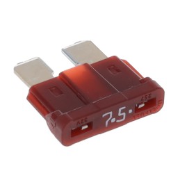 1 pcs : 028707.5PXS - FUSE AUTO 7.5A 32VDC BLADE ATO