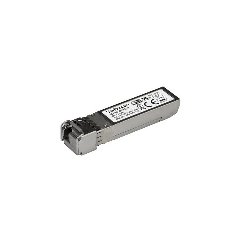 1 pcs - StarTech.com MSA Compatible LC Single Mode SFP Transceiver Module, Full Duplex, 10000Mbit/s