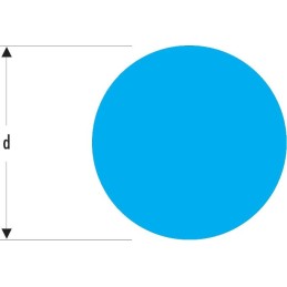 1 pcs - Facom 250mm, Bastard, Round Engineers File With Soft-Grip Handle