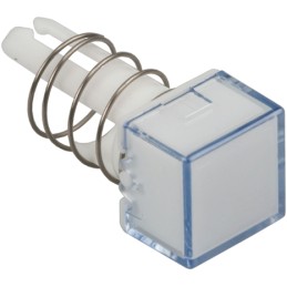 5 pcs - Idec White Square Push Button Lens for Use with A8 Series