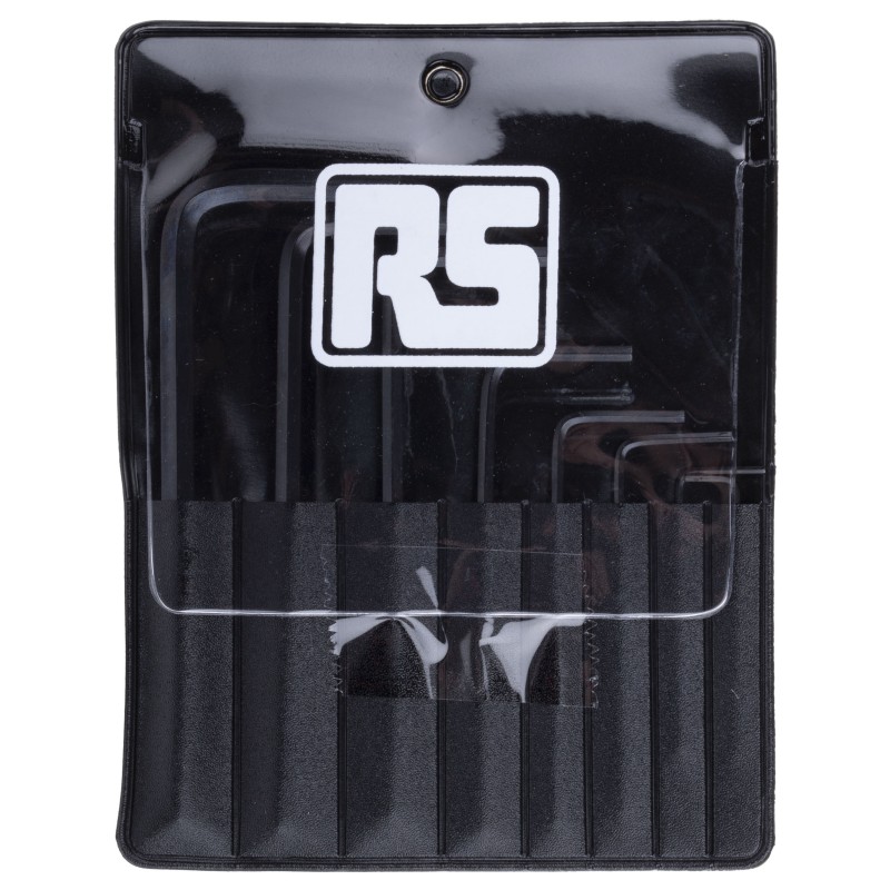 1 pcs - RS PRO 8 piece L Shape Metric Hex Key Set, 0.7 - 4mm