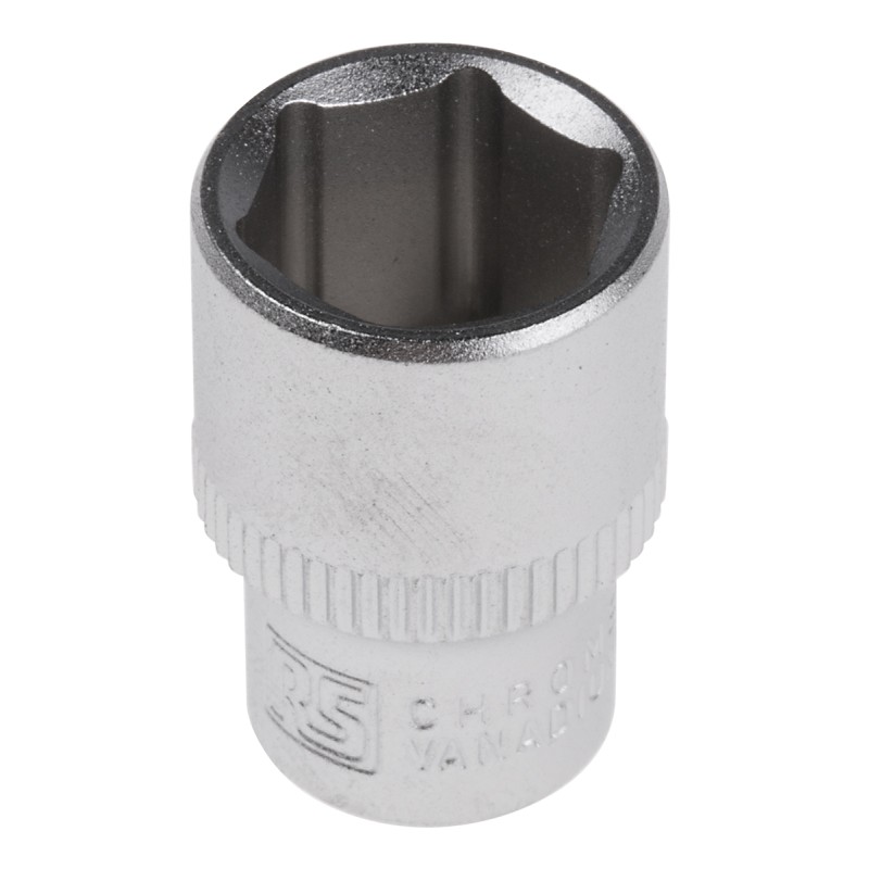 1 pcs - RS PRO 1/4 in Drive 12mm Standard Socket, 6 point