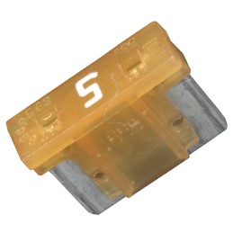 1 pcs : 0891005.NXS - FUSE AUTOMOTIVE 5A 58VDC BLADE
