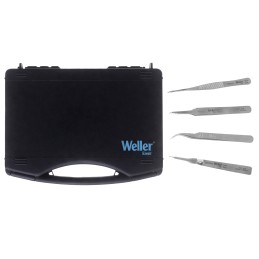 1 pcs - Weller Erem Stainless Steel, Tweezer Set
