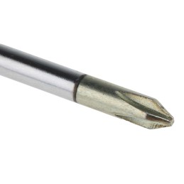 1 pcs - Facom Phillips Screwdriver, PH1 Tip, 100 mm Blade, 209 mm Overall