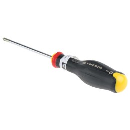1 pcs - Facom Phillips Screwdriver, PH1 Tip, 100 mm Blade, 209 mm Overall