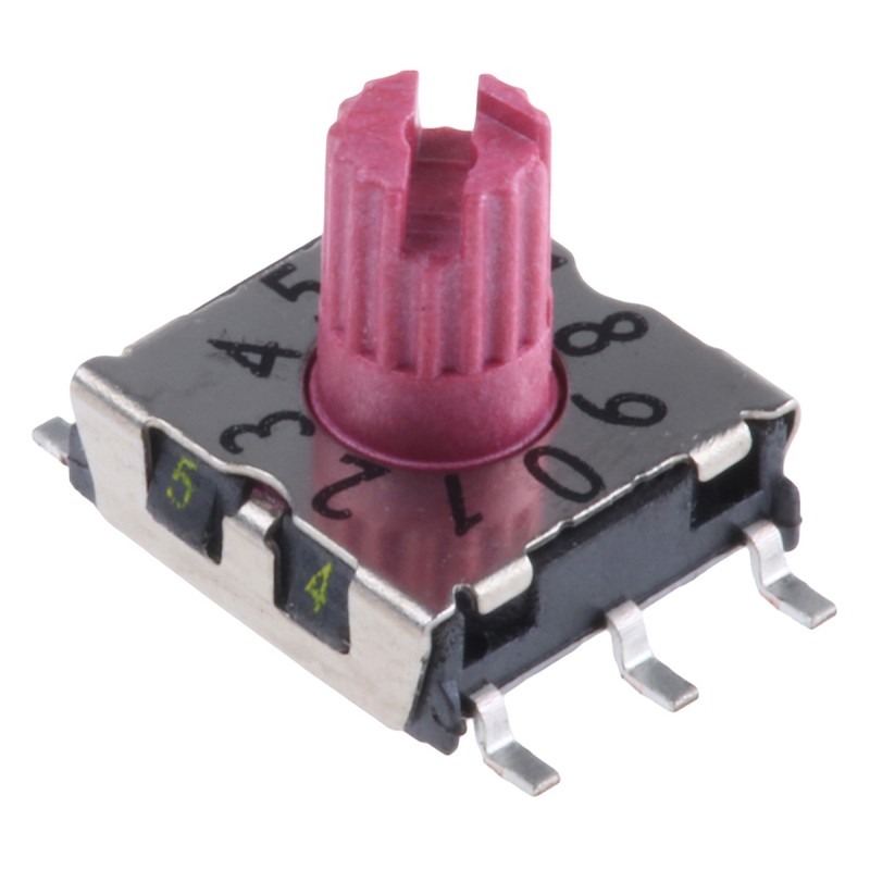 5 pcs - Hartmann Rotary Coded DIP Switch