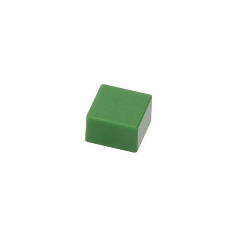 5 pcs - Omron Green Tactile Switch Cap for Series B3F-4000, Series B3F-5000, Series B3W-4000, B32-1250