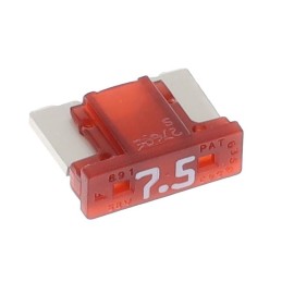 1 pcs : 089107.5NXWS - FUSE AUTO 7.5A 58VDC BLADE MINI