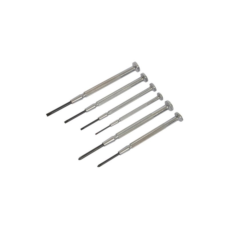 1 pcs - Avit Phillips, Slotted Precision Screwdriver Set, 6-Piece