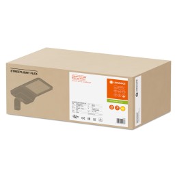 1 pcs - LEDVANCE Rectangular LED Bulkhead Light, 58 W, 220 - 240 V, Lamp Supplied, IP66