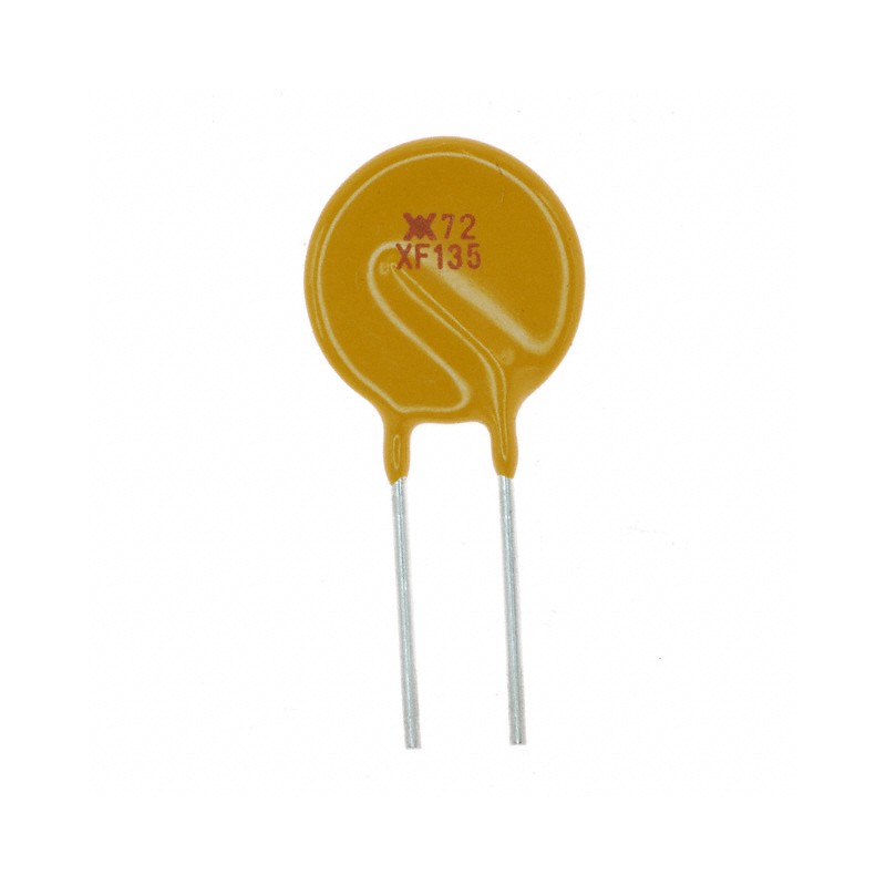 1 pcs : RXEF135 - PTC RESET FUSE 72V 1.35A RADIAL