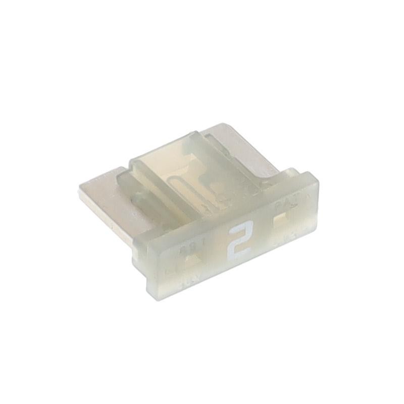 1 pcs : 0891002.U - FUSE AUTOMOTIVE 2A 58VDC BLADE