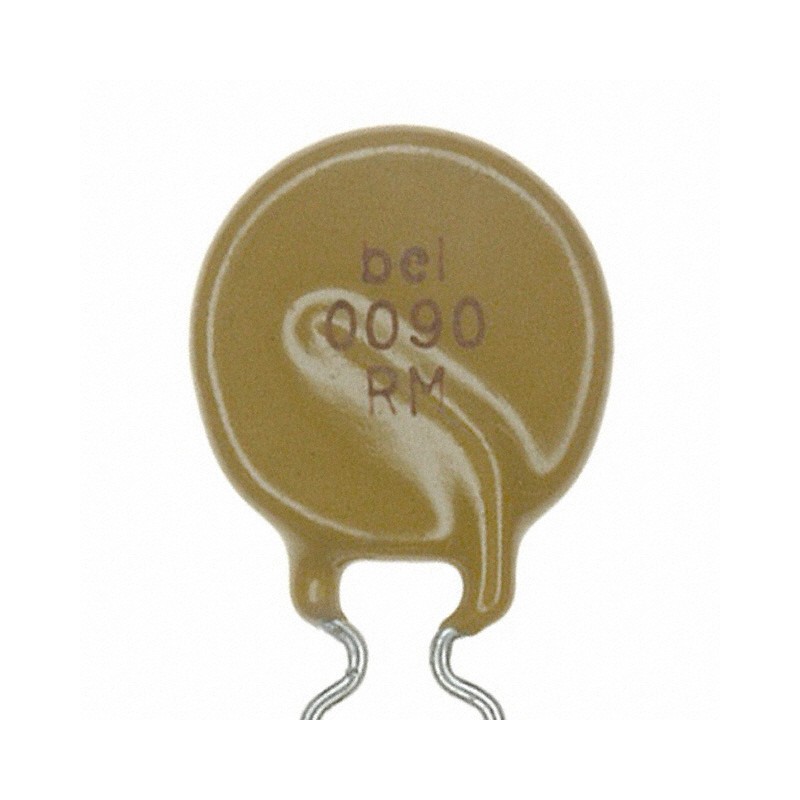 1 pcs : 0ZRM0090FF1E - PTC RESET FUSE 120V 900MA RADIAL