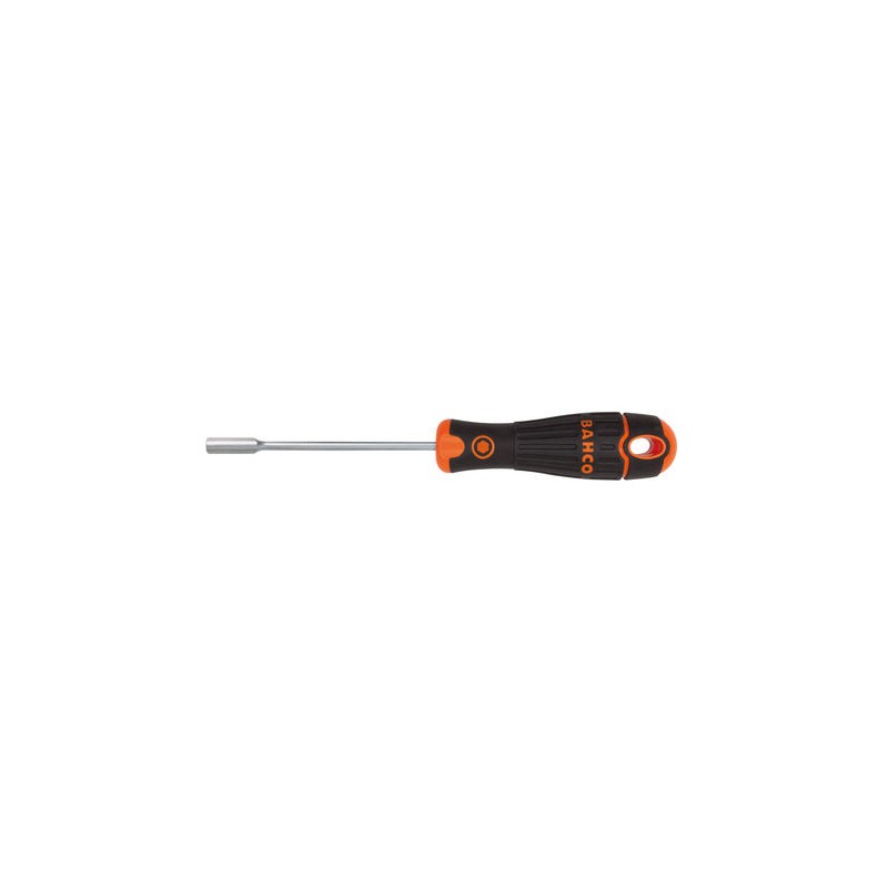 1 pcs - Bahco Hexagon Nut Driver, 7 mm Tip, 150 mm Blade, 267 mm Overall