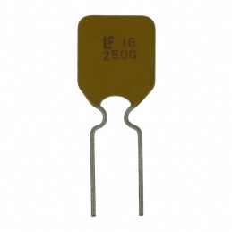 1 pcs : 16R250GU - PTC RESET FUSE 16V 2.5A RADIAL
