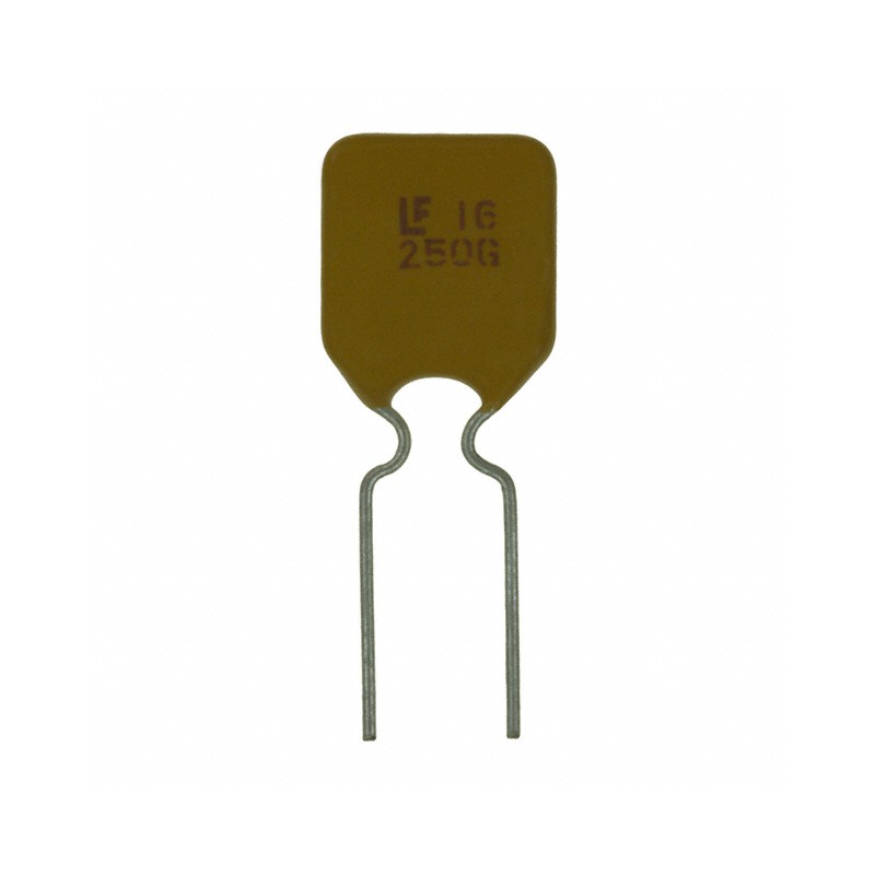 1 pcs : 16R250GU - PTC RESET FUSE 16V 2.5A RADIAL