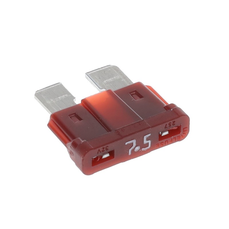 1 pcs : 028707.5L - FUSE AUTOMOTIVE 7.5A 32VDC 50PC