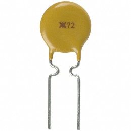 1 pcs : RXEF075-2 - PTC RESET FUSE 72V 750MA RADIAL