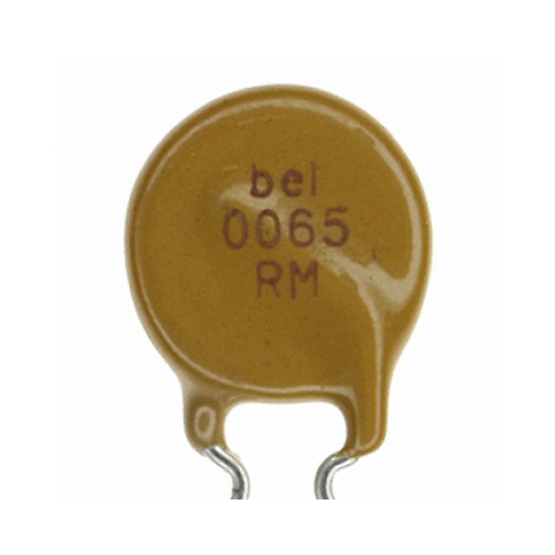 1 pcs : 0ZRM0065FF1E - PTC RESET FUSE 120V 650MA RADIAL
