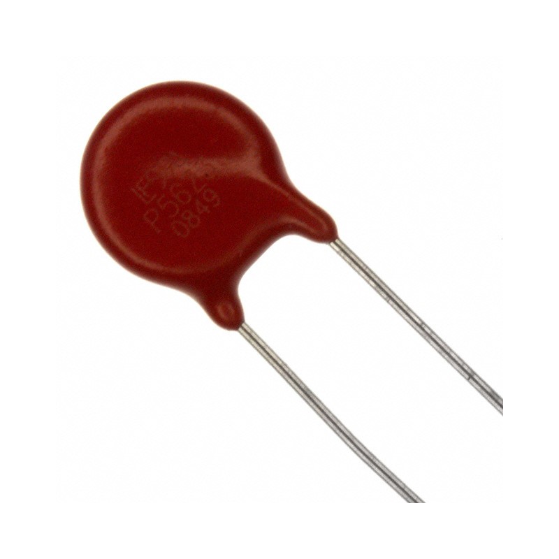 1 pcs : V56ZA3P - VARISTOR 56V 500A DISC 10MM