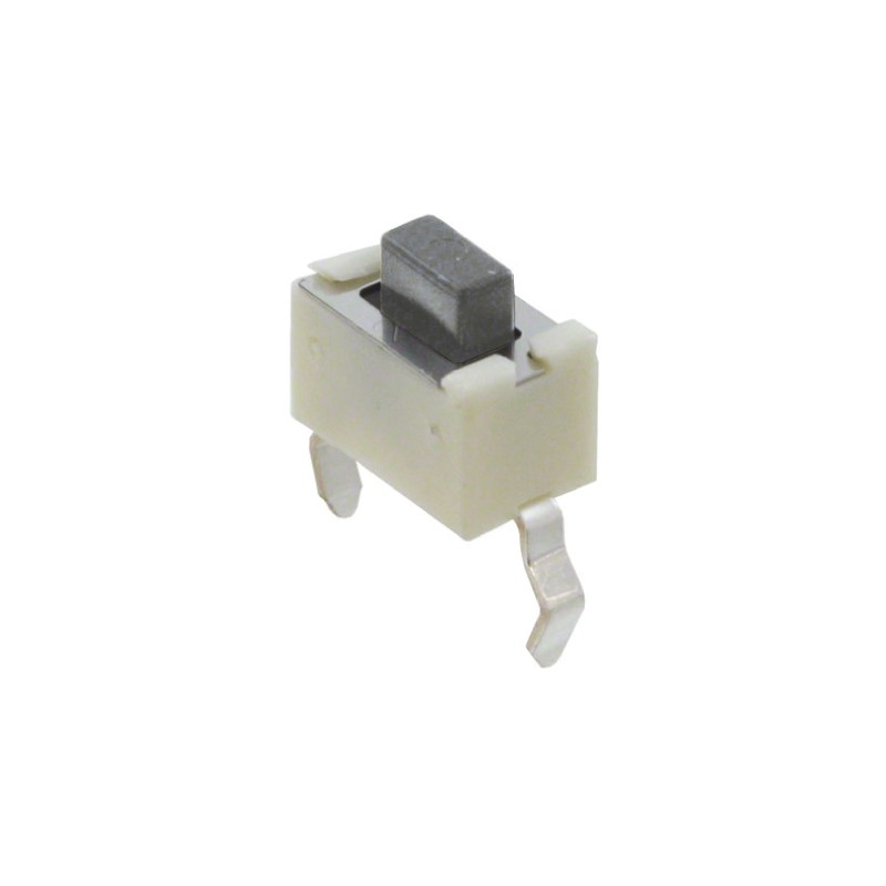 5 pcs - Grey Push Plate Tactile Switch, SPST 50 mA @ 12 V dc 5mm