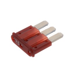 1 pcs : 033707.5PX2S - FUSE AUTO 7.5A 32VDC BLADE MICRO