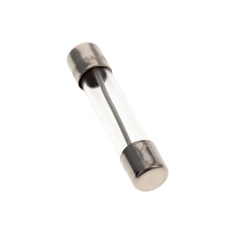 1 pcs : 3SB 1.25-R - FUSE GLASS 1.25A 250VAC 3AB 3AG