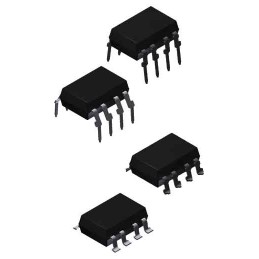 5 pcs - Vishay, VO2631 CMOS Output Optocoupler, Through Hole, 8-Pin DIP