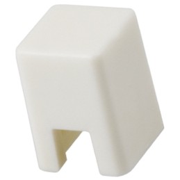 5 pcs - Omron White Tactile Switch Cap for Series B3F-1000, Series B3F-3000, Series B3FS, Series B3W-1000, B32-1060