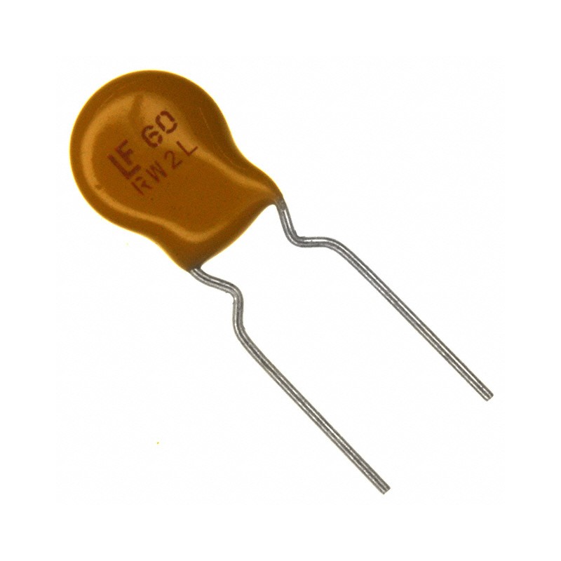 1 pcs : 60R040XPR - PTC RESET FUSE 60V 400MA RADIAL