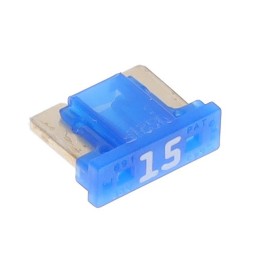 1 pcs : 0891015.H - FUSE AUTO 15A 58VDC BLADE MINI