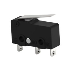 5 pcs - TE Connectivity Lever Snap Action Micro Switch, Solder Terminal, 3A at 30VDC, 3A at 250VAC, 5A at 125VAC, SPDT