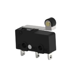 5 pcs - TE Connectivity Wheel Snap Action Micro Switch, Solder Terminal, 3A at 30VDC, 3A at 250VAC, 5A at 125VAC, SPDT