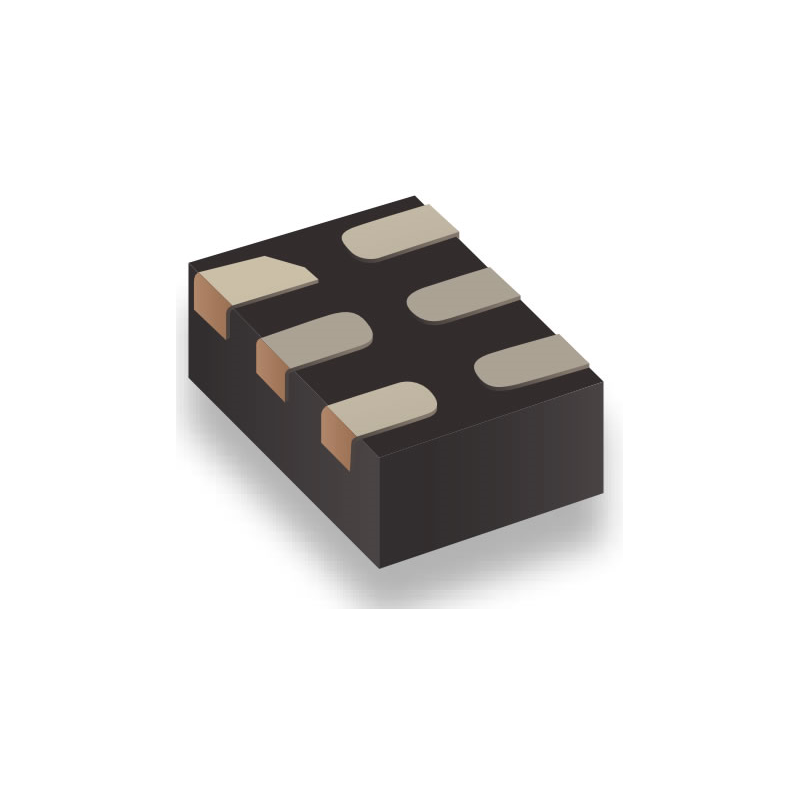 1 pcs : CDDFN6-3312P - TVS DIODE ARRAY 3.3V DFN6