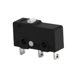 5 pcs - TE Connectivity Pin Plunger Snap Action Micro Switch, Solder Terminal, 3A at 30VDC, 3A at 250VAC, 5A at 125VAC, SPDT