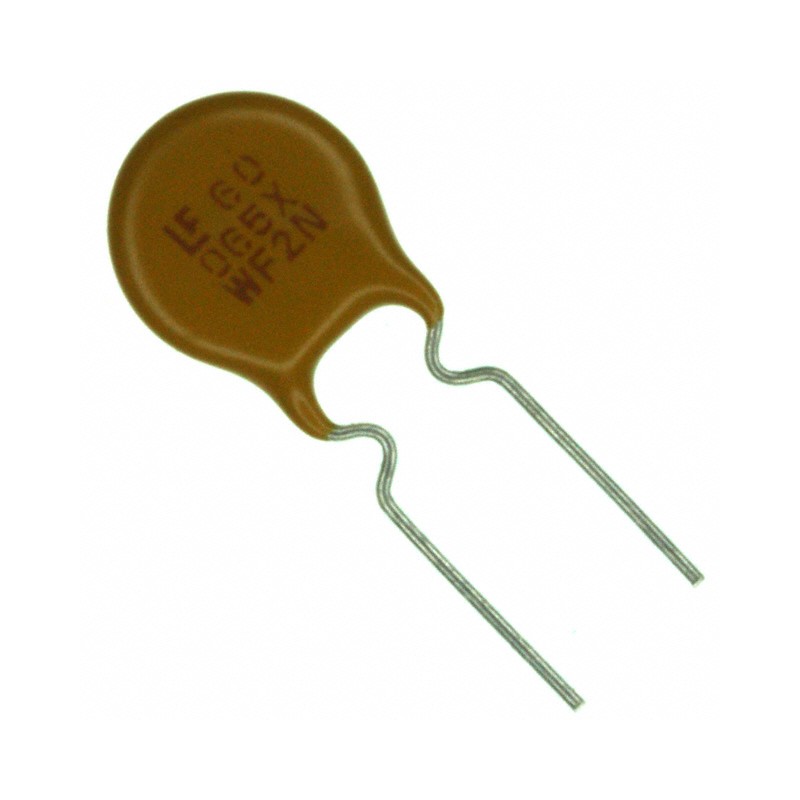 1 pcs : 60R065XPR - PTC RESET FUSE 60V 650MA RADIAL