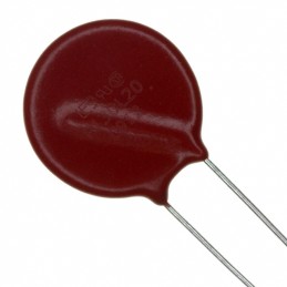1 pcs : V27ZA60P - VARISTOR 27V 2KA DISC 20MM