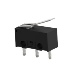 5 pcs - TE Connectivity Lever Snap Action Micro Switch, PCB Terminal, 0.1A at 30VDC, SPDT