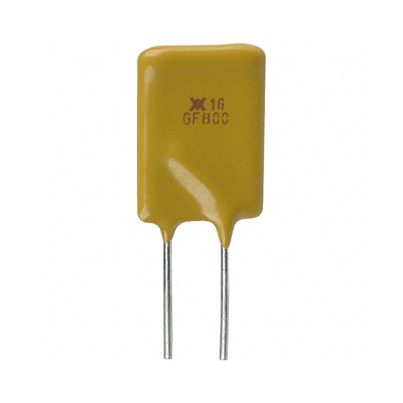 1 pcs : RGEF800K - PTC RESET FUSE 16V 8A RADIAL