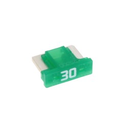 1 pcs : 0891030.H - FUSE AUTO 30A 58VDC BLADE MINI