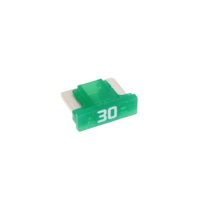 1 pcs : 0891030.H - FUSE AUTO 30A 58VDC BLADE MINI
