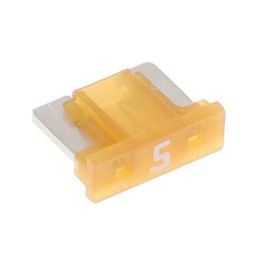 1 pcs : 0891005.H - FUSE AUTOMOTIVE 5A 58VDC BLADE