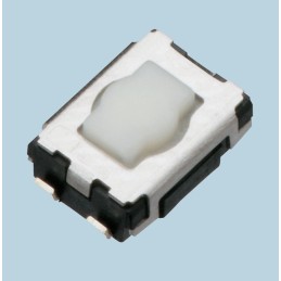5 pcs - Natural Tactile Switch, SPST 20 mA @ 15 V dc 2.1mm