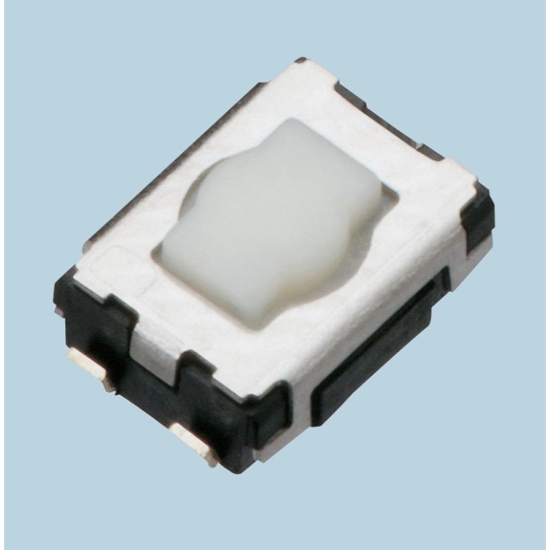 5 pcs - Natural Tactile Switch, SPST 20 mA @ 15 V dc 2.1mm