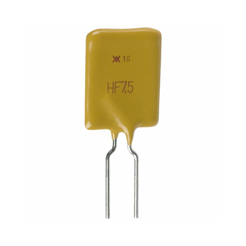 1 pcs : RHEF750-2 - PTC RESET FUSE 16V 7.5A RADIAL